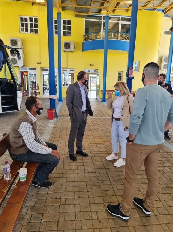 Επίσκεψη της Αντιπεριφερειάρχη στο ΚΤΕΛ Λιβαδειάς Βοιωτία Βοιωτία: Επίσκεψη της Αντιπεριφερειάρχη στο ΚΤΕΛ Λιβαδειάς