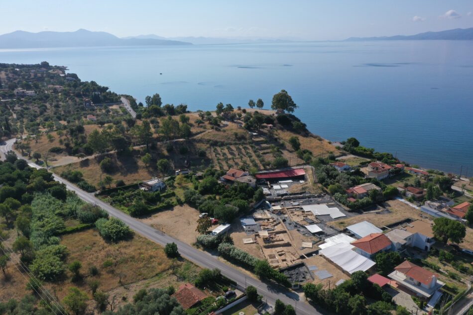 Ελληνο-Ελβετικές ανασκαφές 2021 στο ιερό της Αμαρυσίας Αρτέμιδος στην Αμάρυνθο                                                                                  950x633