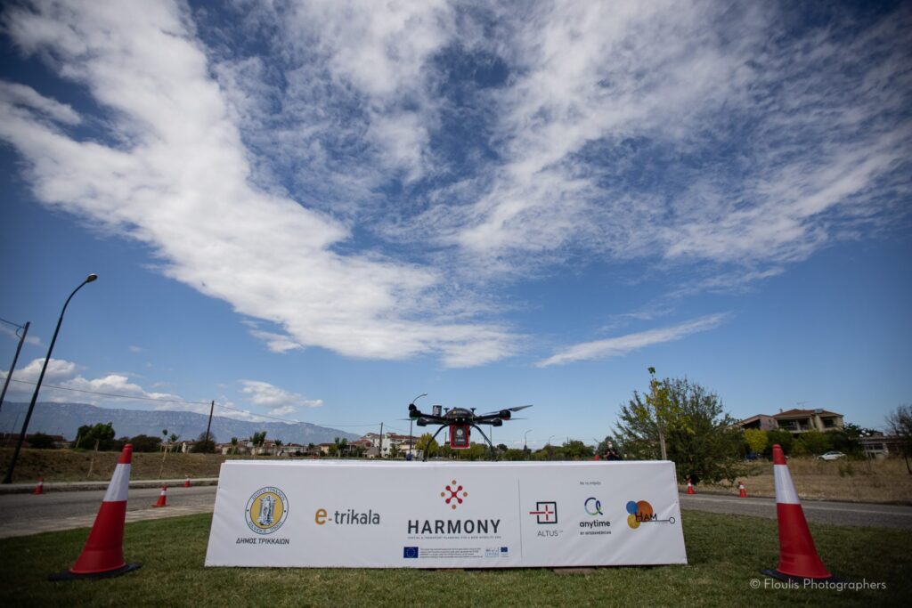 Παράδοση φαρμάκων με drone στα Τρίκαλα                                        drone                       2 1024x683