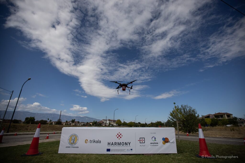 Παράδοση φαρμάκων με drone στα Τρίκαλα                                        drone                       3 1024x683
