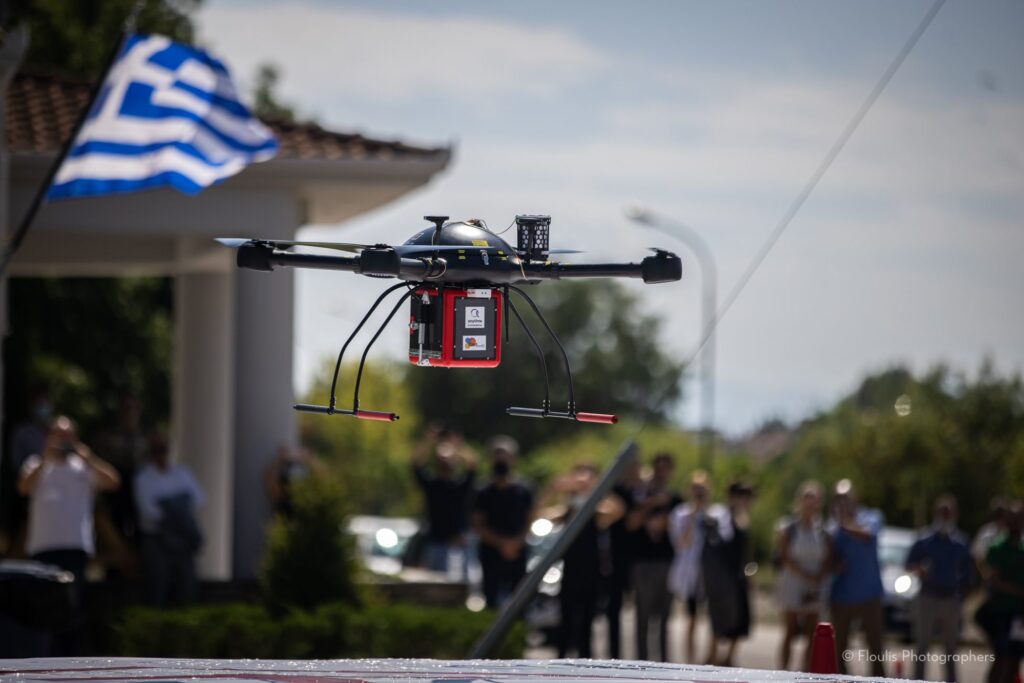 Παράδοση φαρμάκων με drone στα Τρίκαλα                                        drone                       8 1024x683