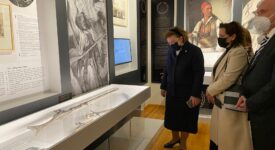Αυτοψία Λίνας Μενδώνη στο νέο Αρχαιολογικό Μουσείο Μεσολογγίου                                                       275x150