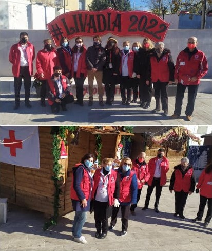Συμμετοχή Ερυθρού Σταυρού Λιβαδειάς στις Χριστουγενιάτικες εκδηλώσεις του Δήμου Λεβαδέων