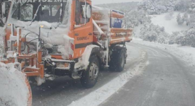 Η Περιφέρεια Θεσσαλίας καθάρισε από χιόνια όλο το οδικό δίκτυο της ευθύνης της                                                                              4 275x150
