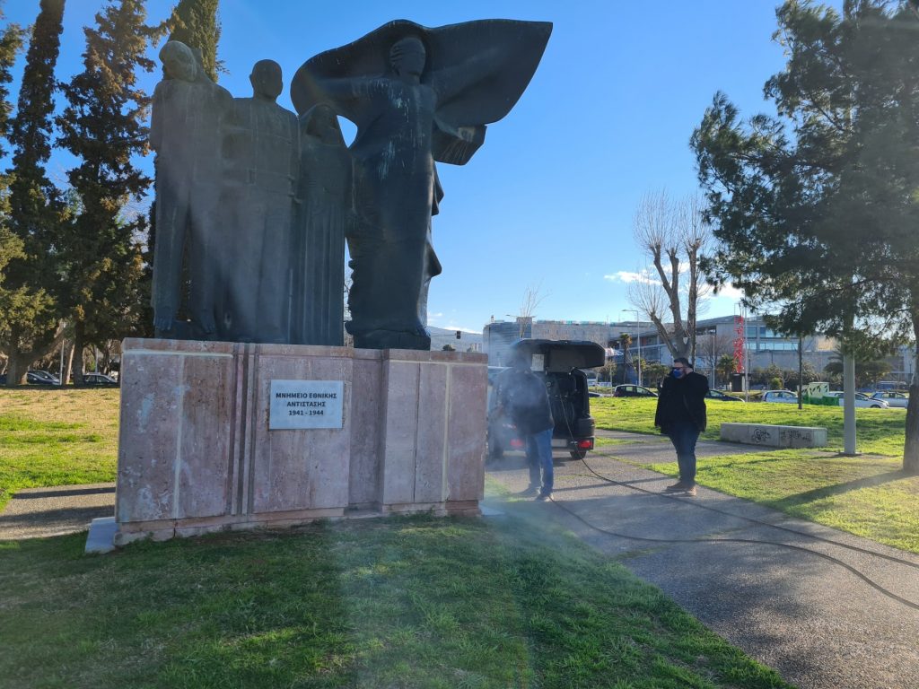 Ο Δήμος Θεσσαλονίκης καθαρίζει αγάλματα και μνημεία                                                    1 1024x768 1