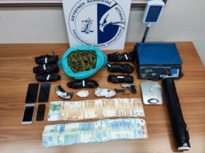 Συλλήψεις διακινητών ναρκωτικών στην Αρτέμιδα                                                                                        300x224
