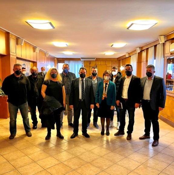 Συνάντηση Γ. Γεωργαντά με εκπροσώπους μπλόκων από τις Σέρρες