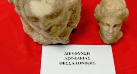 Θεσσαλονίκη: Ανεύρεση μαρμάρινων κεφαλών γυναικείων αγαλμάτων σε διαμέρισμα 23022022gadth002 275x150