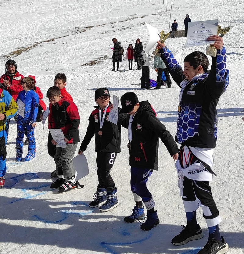 Διακρίσεις σε αγώνες αλπικού σκι Παμπαίδων και Παγκορασίδων σε Βελούχι και Βασιλίτσα eoxa