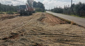Προχωρούν οι εργασίες βελτίωσης του δρόμου Φιλιατρά-Γαργαλιάνοι filiatraerga1 275x150