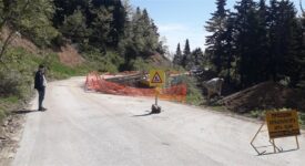Καρδίτσα: Έργα οδικής ασφάλειας στο δρόμο Καλύβια Πεζούλας-Νεράιδα                                                                                                           275x150