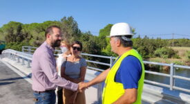Αχαΐα: Σε κυκλοφορία η νέα γέφυρα της Καλογριάς                                                                            275x150