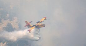 Πυρκαγιά στη Νεάπολη Λακωνίας Canadair 001 275x150