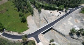 Εύβοια: Ολοκληρώθηκε η κατασκευή της νέας σύγχρονης γέφυρας Γουβών gefira