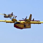 Αποστολή 2 Canadair σε δασική πυρκαγιά στην Αλβανία Canadair Albania 180x180
