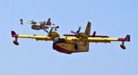 Αποστολή 2 Canadair σε δασική πυρκαγιά στην Αλβανία Canadair Albania 275x150