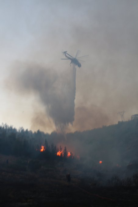Πυρκαγιά σε δασική έκταση στο Λαγκαδά Θεσσαλονίκης FUn9QYsWIAIkmpn
