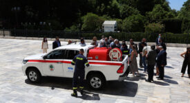 Η Βουλή των Ελλήνων δώρισε πυροσβεστικό όχημα στο Σωματείο Εθελοντών Δασοπυροσβεστών Διασωστών Ελυμνίων Β. Εύβοιας IMG 2022 07 14 028258 275x150