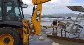Χανιά: Απομάκρυνση του SEATRAC από την παραλία της Νέας Χώρας                                          SEATRAC                                                         275x150