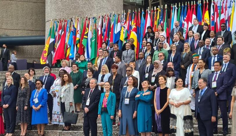 117 Υπουργοί Πολιτισμού και 161 αντιπροσωπείες στη Σύνοδο της UNESCO 117                                              161                                                         UNESCO