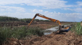Ηλεία Ηλεία: Ολοκληρώνεται ο καθαρισμός στον ποταμό Βέργα                                                                                     275x150