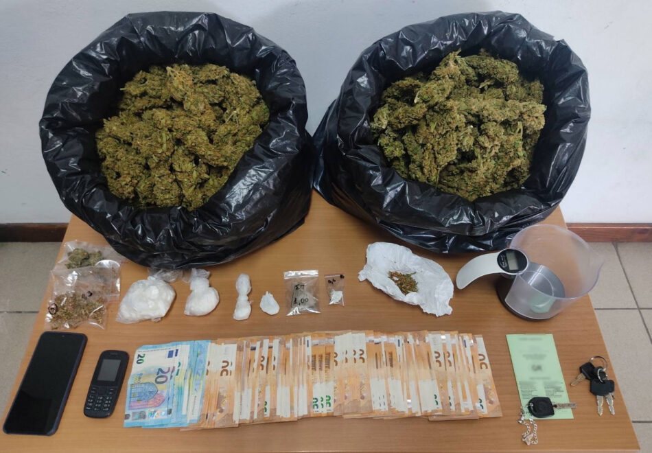 Σύλληψη διακινητή ναρκωτικών στη Μεσσηνία                                                                                950x660