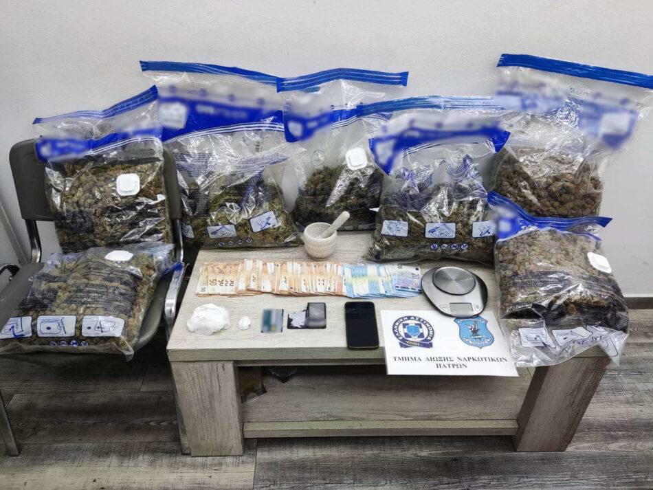 Συνελήφθησαν 3 διακινητές ναρκωτικών στην Πάτρα                          3                                                               950x713