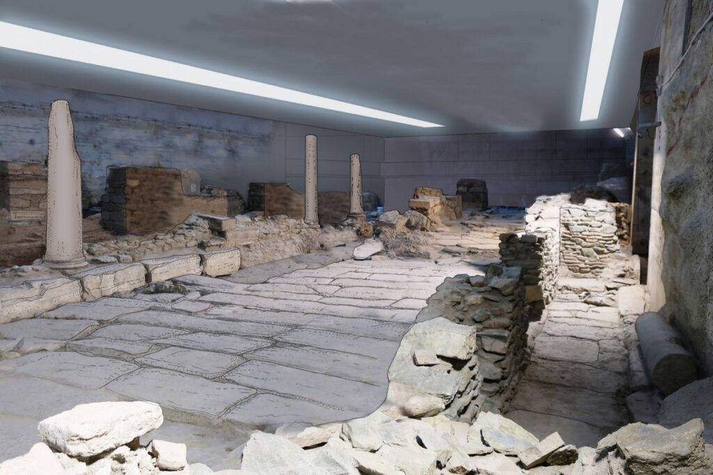 Θεσσαλονίκη: ​Επανατοποθετούνται οι αρχαιότητες στον Σταθμό Βενιζέλου                                                                                                 1024x683