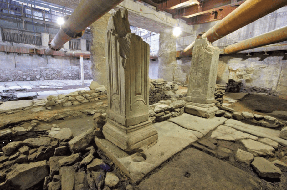 Θεσσαλονίκη: ​Επανατοποθετούνται οι αρχαιότητες στον Σταθμό Βενιζέλου