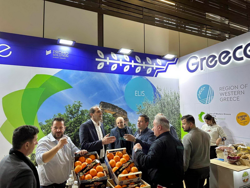 Συμμετοχή της Περιφέρειας Δυτικής Ελλάδας σε έκθεση φρούτων στη Γερμανία