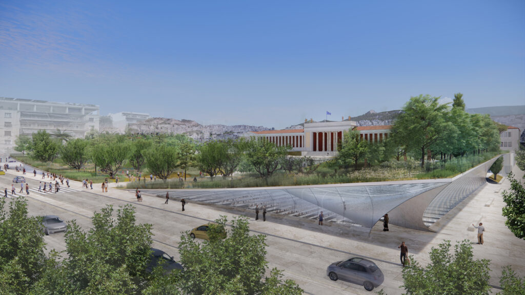 9 νέες προτάσεις για το Εθνικό Αρχαιολογικό Μουσείο D S R VAP Architects Neiheiser Argyros 1024x576
