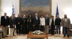 Συνάντηση του Προέδρου της Βουλής με Αντιπροσωπεία της Αρμενικής Εθνικής Επιτροπής Ελλάδος                                                                                                                                                                           275x150