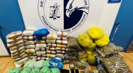 Συνελήφθησαν έμποροι ναρκωτικών με 93 κιλά ακατέργαστη κάνναβη                                                                   93                                                275x150