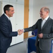Συνάντηση του Αλέξη Τσίπρα με τον Καγκελάριο της Γερμανίας Όλαφ Σολτς                           180x180