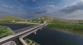 Λακωνία: Θεμελιώνεται η νέα γέφυρα του Ευρώτα στη Σκάλα                                  275x150