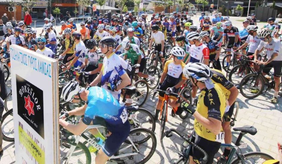 Πλήθος συμμετοχών στον Ποδηλατικό Γύρο Λαμίας                                                950x551