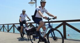 Αστυνομικοί με ποδήλατα θα περιπολούν και αυτό το καλοκαίρι στην παραλιακή ζώνη της Κατερίνης                                                                                                                                                                               275x150