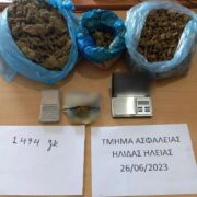 Σύλληψη στην Ηλεία για κατοχή και διακίνηση ναρκωτικών                                                                                                       180x180