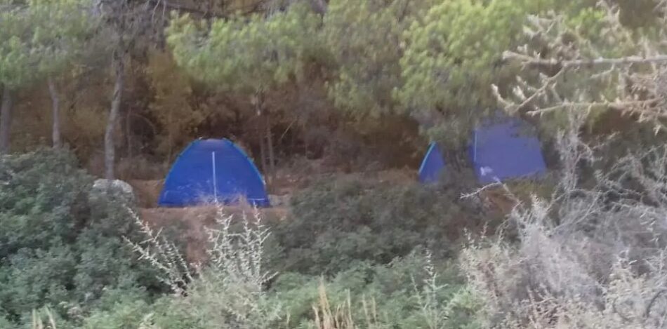 Αγκίστρι: Πρόστιμα για παράνομο camping                                                         camping 950x469