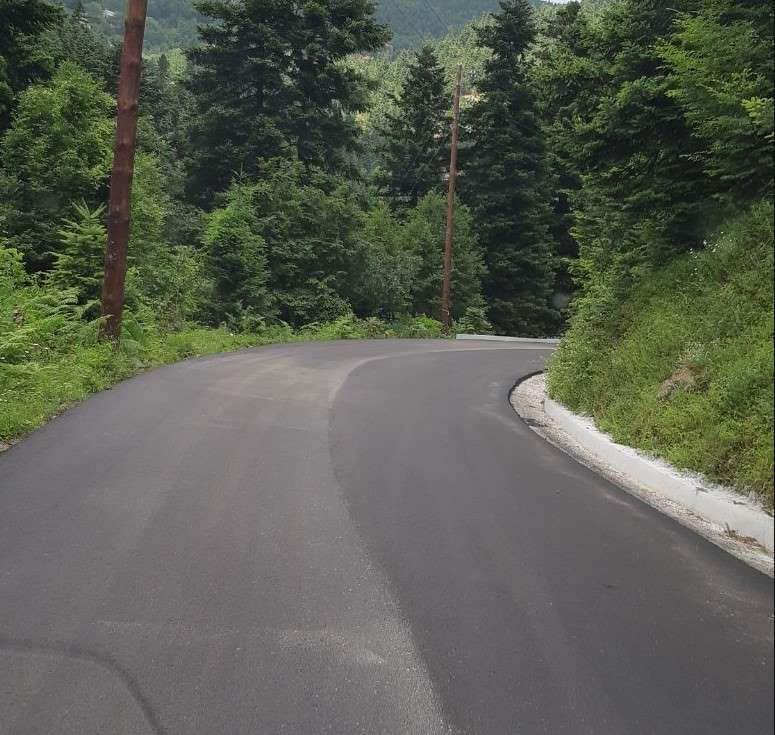 Ασφαλτόστρωση δρόμων σε ορεινά χωριά της Καρδίτσας                                                                                   2
