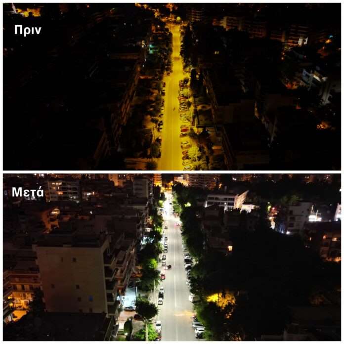 Νέα φώτα led στους δρόμους της Θεσσαλονίκης                 led