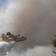 Πυρκαγιά σε δασική έκταση στη Φθιώτιδα Canadair  180x180