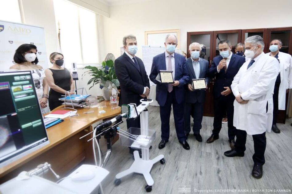 Η Βουλή των Ελλήνων δώρισε στο Λαϊκό Νοσοκομείο εξοπλισμό πρόληψης κι αντιμετώπισης του καρκίνου του προστάτη IMG 2023 07 19 9 105 950x633
