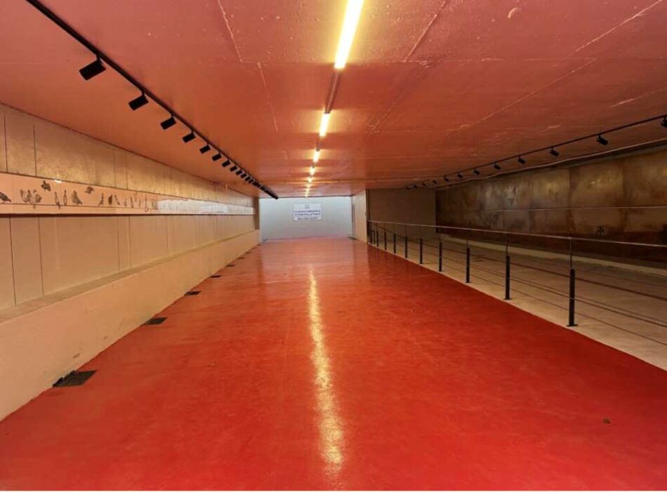 Σε χρήση η υπόγεια διάβαση πεζών της Χαροκόπου στη συμβολή της με τη Λ. Συγγρού                                              950x701
