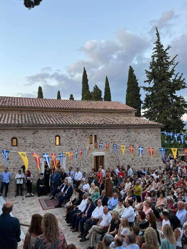 Λακωνία: Θυρανοίξια του Βυζαντινού ναού της Κοιμήσεως Θεοτόκου