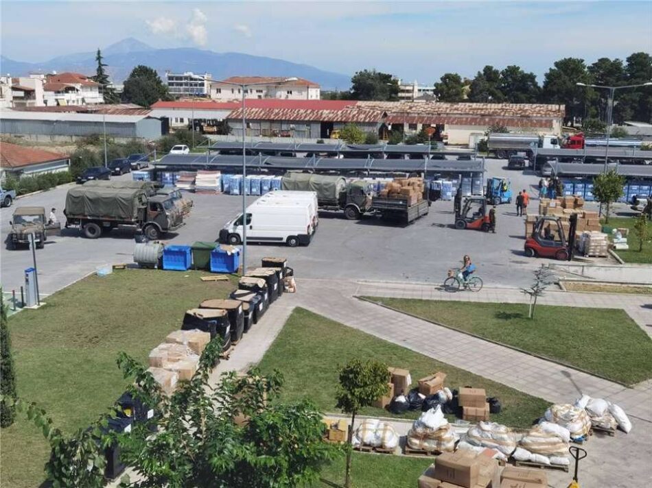 Θεσσαλία: Συνεχίζεται η συγκέντρωση ανθρωπιστικής βοήθειας                                                                 950x712