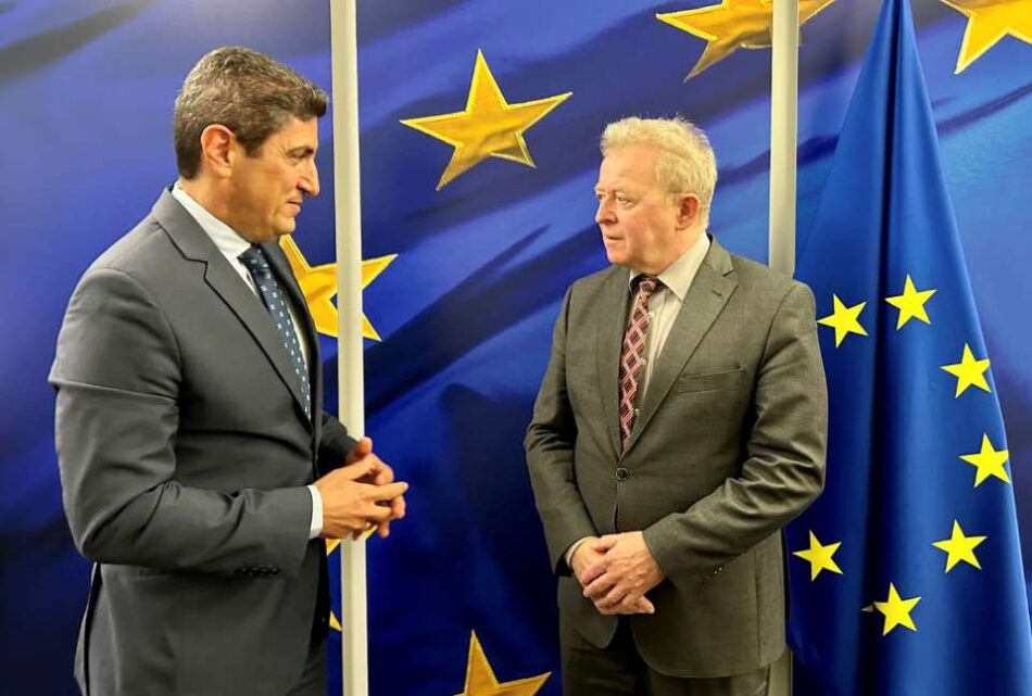 Συνάντηση Αυγενάκη με τον Ευρωπαίο Επίτροπο Γεωργίας                                                                                                    950x641