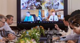 Σύσκεψη στο Συντονιστικό Κέντρο Επιχειρήσεων στην Περιφέρεια Θεσσαλίας υπό τον Πρωθυπουργό                                                                                                                                                                            275x150