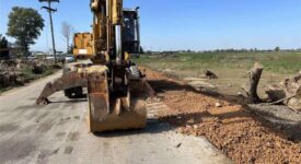 Η Περιφέρεια Θεσσαλίας συνεχίζει τις εργασίες αποκατάστασης δρόμων κι επισκευής αναχωμάτων                                                                                                                               275x150