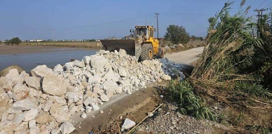 Η Περιφέρεια Θεσσαλίας συνεχίζει τις εργασίες αποκατάστασης οδικών δικτύων και καθαρισμού ποταμών                                                                                                                                                                                         950x471